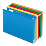 Pendaflex® Extra Capacity Reinforced Hanging File Folders With Box Bottom, Legal Size, 1-5-cut Tab, Assorted, 25-box freeshipping - TVN Wholesale