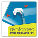 Pendaflex® Extra Capacity Reinforced Hanging File Folders With Box Bottom, Legal Size, 1-5-cut Tab, Blue, 25-box freeshipping - TVN Wholesale