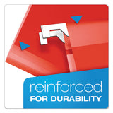 Pendaflex® Extra Capacity Reinforced Hanging File Folders With Box Bottom, Legal Size, 1-5-cut Tab, Red, 25-box freeshipping - TVN Wholesale