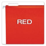 Pendaflex® Extra Capacity Reinforced Hanging File Folders With Box Bottom, Legal Size, 1-5-cut Tab, Red, 25-box freeshipping - TVN Wholesale