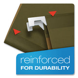 Pendaflex® Ready-tab Reinforced Hanging File Folders, Letter Size, 1-5-cut Tab, Standard Green, 25-box freeshipping - TVN Wholesale