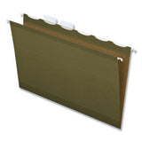Pendaflex® Ready-tab Reinforced Hanging File Folders, Legal Size, 1-6-cut Tab, Standard Green, 25-box freeshipping - TVN Wholesale