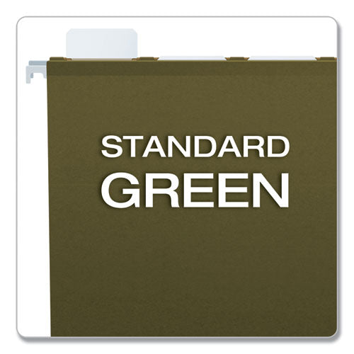 Pendaflex® Ready-tab Reinforced Hanging File Folders, Letter Size, 1-3-cut Tab, Standard Green, 25-box freeshipping - TVN Wholesale