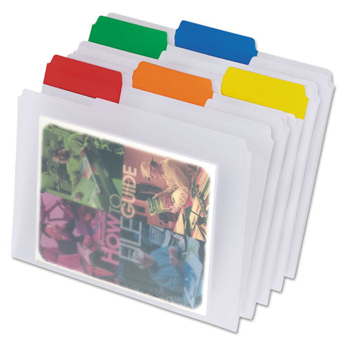 Pendaflex® Poly File Folders, 1-3-cut Tabs, Letter Size, Clear, 25-box freeshipping - TVN Wholesale