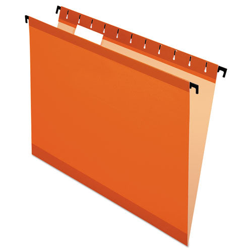 Pendaflex® Surehook Hanging Folders, Letter Size, 1-5-cut Tab, Orange, 20-box freeshipping - TVN Wholesale