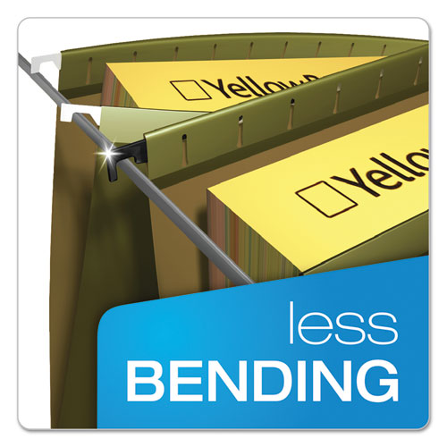 Pendaflex® Surehook Hanging Folders, Letter Size, 1-5-cut Tab, Standard Green, 20-box freeshipping - TVN Wholesale