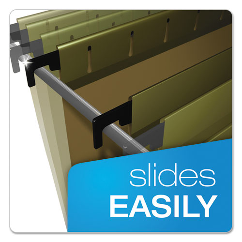 Pendaflex® Surehook Hanging Folders, Letter Size, 1-5-cut Tab, Standard Green, 20-box freeshipping - TVN Wholesale