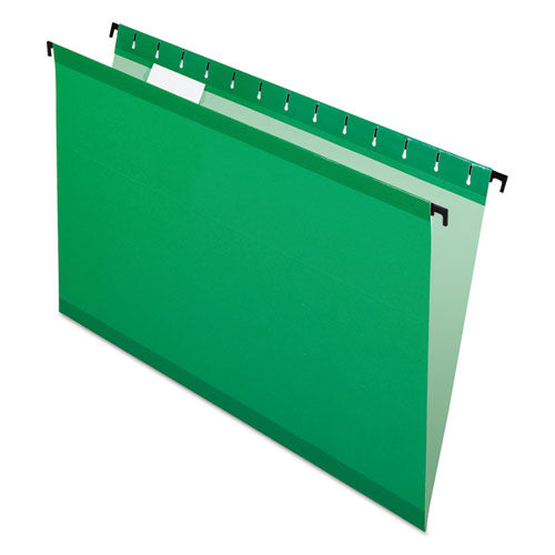 Pendaflex® Surehook Hanging Folders, Legal Size, 1-5-cut Tab, Bright Green, 20-box freeshipping - TVN Wholesale