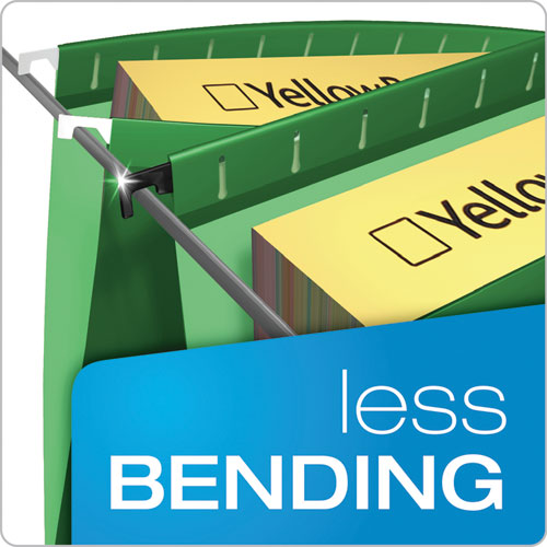 Pendaflex® Surehook Hanging Folders, Legal Size, 1-5-cut Tab, Bright Green, 20-box freeshipping - TVN Wholesale