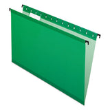Pendaflex® Surehook Hanging Folders, Legal Size, 1-5-cut Tab, Bright Green, 20-box freeshipping - TVN Wholesale