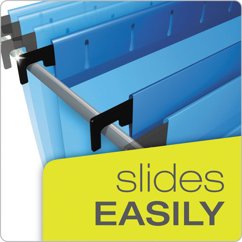 Pendaflex® Surehook Hanging Folders, Legal Size, 1-5-cut Tab, Blue, 20-box freeshipping - TVN Wholesale