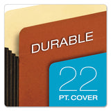 Pendaflex® File Pocket W- Tyvek, 5.25" Expansion, Letter Size, Redrope, 10-box freeshipping - TVN Wholesale