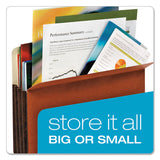 Pendaflex® File Pocket W- Tyvek, 3.5" Expansion, Legal Size, Redrope, 10-box freeshipping - TVN Wholesale