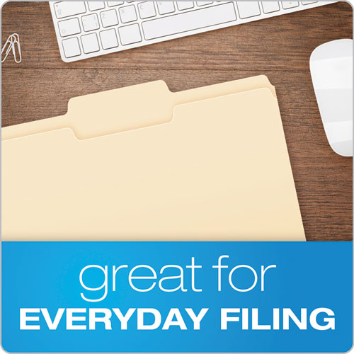 Pendaflex® Manila File Folders, 1-3-cut Tabs, Center Position, Letter Size, 100-box freeshipping - TVN Wholesale