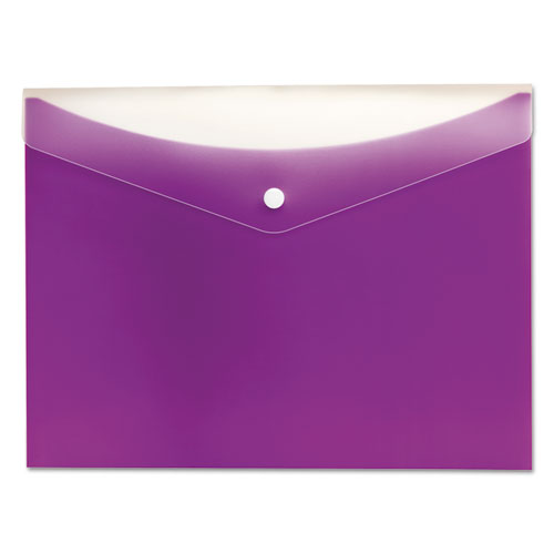 Pendaflex® Poly Snap Envelope, Snap Closure, 8.5 X 11, Grape freeshipping - TVN Wholesale
