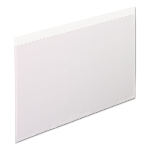 Pendaflex® Self-adhesive Pockets, 5 X 8, Clear Front-white Backing, 100-box freeshipping - TVN Wholesale