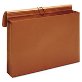 Pendaflex® Expanding Wallet, 3.5" Expansion, 1 Section, Tabloid Size, Brown freeshipping - TVN Wholesale