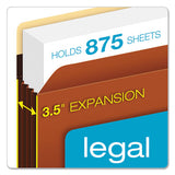 Pendaflex® Heavy-duty File Pockets, 3.5" Expansion, Legal Size, Redrope, 25-box freeshipping - TVN Wholesale