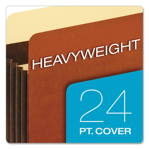 Pendaflex® Heavy-duty File Pockets, 3.5" Expansion, Legal Size, Redrope, 25-box freeshipping - TVN Wholesale