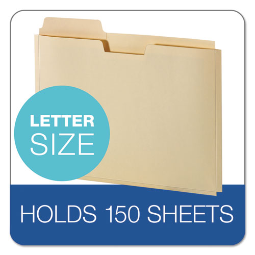 Pendaflex® File Folder Pocket, 0.75" Expansion, Letter Size, Manila, 10-pack freeshipping - TVN Wholesale