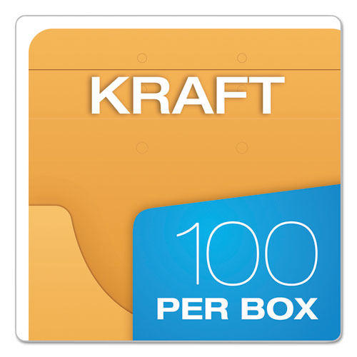 Pendaflex® Expandable Kraft Retention Jackets, Straight Tab, Letter-legal Size, Brown, 100-box freeshipping - TVN Wholesale