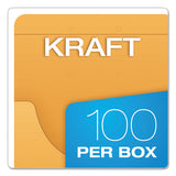 Pendaflex® Expandable Kraft Retention Jackets, Straight Tab, Letter-legal Size, Brown, 100-box freeshipping - TVN Wholesale