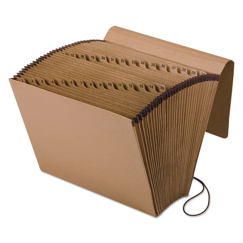Pendaflex® Kraft Indexed Expanding File, 31 Sections, 1-31-cut Tab, Letter Size, Brown freeshipping - TVN Wholesale
