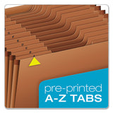 Pendaflex® Heavy-duty Expanding File, 21 Sections, 1-3-cut Tab, Letter Size, Redrope freeshipping - TVN Wholesale