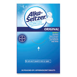 Alka-Seltzer® Antacid And Pain Relief Medicine, Two-pack, 50 Packs-box freeshipping - TVN Wholesale