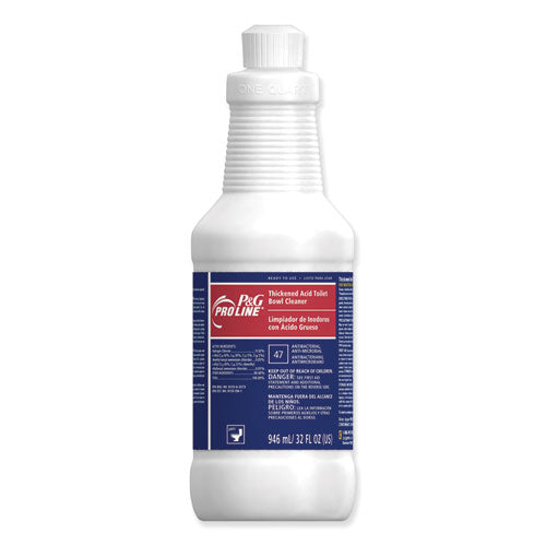 P&G Pro Line® Thickened Acid Toilet Bowl Cleaner, 32 Oz Bottle, 12-carton freeshipping - TVN Wholesale