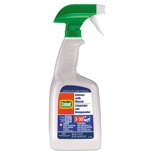 Comet® Cleaner With Bleach, 32 Oz Spray Bottle, 8-carton freeshipping - TVN Wholesale