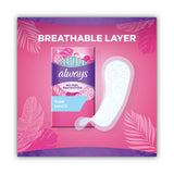 Always® Thin Daily Panty Liners, Regular, 20-pack, 24 Packs-carton freeshipping - TVN Wholesale