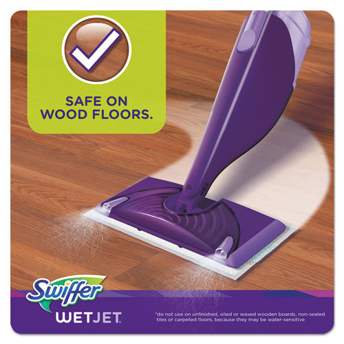Swiffer® Wetjet System Refill Cloths, 11.3" X 5.4", White, 24-box freeshipping - TVN Wholesale
