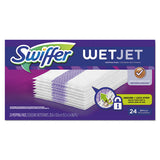 Swiffer® Wetjet System Refill Cloths, 11.3" X 5.4", White, 24-box freeshipping - TVN Wholesale