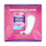 Always® Thin Daily Panty Liners, Regular, 120-pack, 6 Packs-carton freeshipping - TVN Wholesale