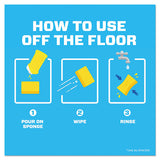 Mr. Clean® Multipurpose Cleaning Solution With Febreze,128 Oz Bottle, Meadows And Rain Scent, 4-carton freeshipping - TVN Wholesale