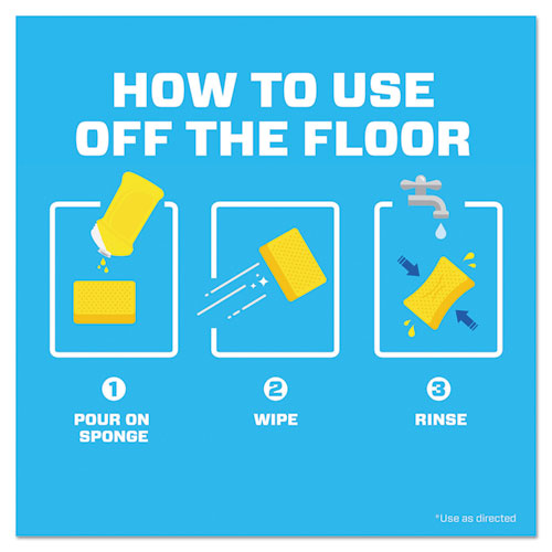 Mr. Clean® Multipurpose Cleaning Solution With Febreze, 128 Oz Bottle, Meadows And Rain Scent freeshipping - TVN Wholesale