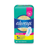 Always® Ultra Thin Pads, Regular, 36-pack freeshipping - TVN Wholesale