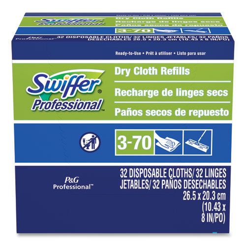 Swiffer® Dry Refill Cloths, White, 10 5-8" X 8", 32-box freeshipping - TVN Wholesale
