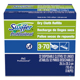 Swiffer® Dry Refill Cloths, White, 10 5-8" X 8", 32-box, 6 Boxes-carton freeshipping - TVN Wholesale