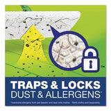 Swiffer® Sweeper Mop, 17 X 5 White Cloth Head, 46" Green-silver Aluminum-plastic Handle, 3-carton freeshipping - TVN Wholesale