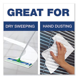 Swiffer® Max-xl Dry Refill Cloths, 17 7-8 X 10, White, 16-box, 6 Boxes-carton freeshipping - TVN Wholesale