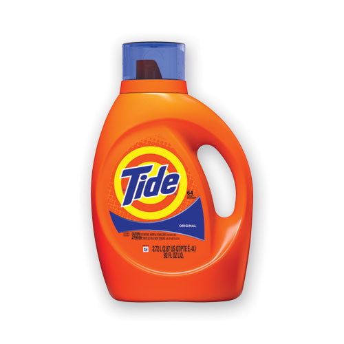 Tide® Liquid Laundry Detergent, Original Scent, 64 Loads, 92 Oz Bottle, 4-carton freeshipping - TVN Wholesale