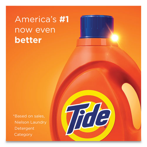 Tide® Liquid Laundry Detergent, Original Fresh Scent, 64 Loads, 92 Oz Bottle freeshipping - TVN Wholesale