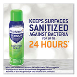 Microban® 24-hour Disinfectant Sanitizing Spray, Fresh Scent, 12.5 Oz Aerosol Spray freeshipping - TVN Wholesale