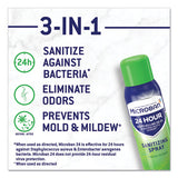 Microban® 24-hour Disinfectant Sanitizing Spray, Fresh Scent, 12.5 Oz Aerosol Spray, 6-carton freeshipping - TVN Wholesale