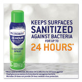 Microban® 24-hour Disinfectant Sanitizing Spray, Fresh Scent, 12.5 Oz Aerosol Spray, 6-carton freeshipping - TVN Wholesale