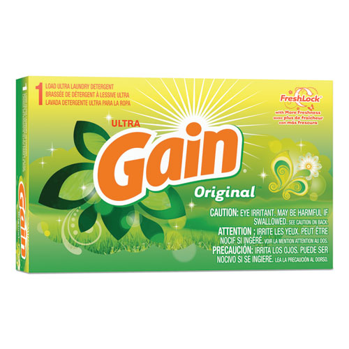 Gain® Powder Laundry Detergent, Original Scent, 1.8 Oz Box, 156 Boxes-carton freeshipping - TVN Wholesale