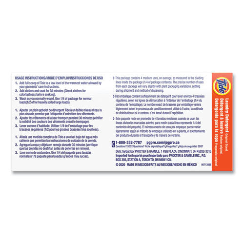 Tide® Laundry Detergent Powder, 5.7 Oz, 14-carton freeshipping - TVN Wholesale