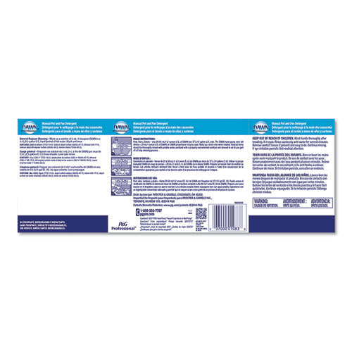 Dawn® Professional Manual Pot-pan Dish Detergent, Original freeshipping - TVN Wholesale